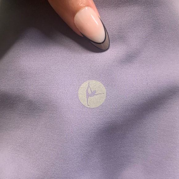 NWT 90 Degree by Reflex "Squat Proof" Interlink High Waist Capri in Lilac Mist - Picture 13 of 16